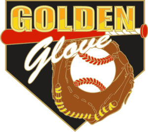 1 1/4" Golden Glove Baseball Pin-2974