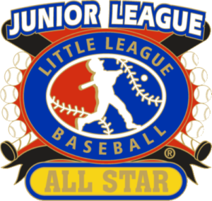 1 1/4" Junior League All Star Baseball Pin-2807