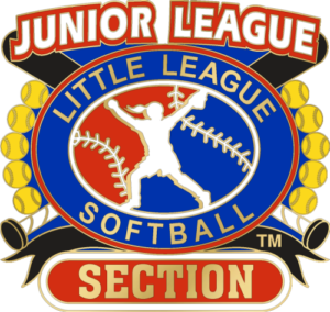 1 1/4" Junior League Section Softball Pin-2846