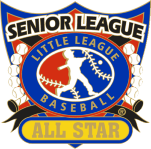 1 1/4" Senior League All Star Baseball Pin-2812