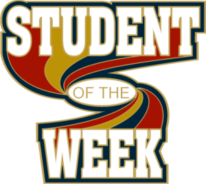 1" Student of the Week School Pin-2923