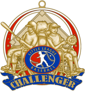 2.5" Little League Challenger Medal-2949